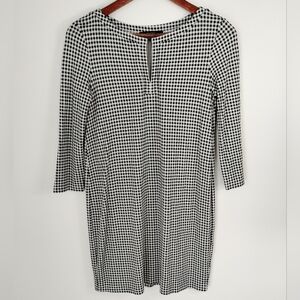 MaxMara Weekend Dress Small Gingham Check Plaid Keyhole NO SIZE Tag